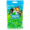 Perler Beads Fuse Beads for Crafts, 1000pcs, Jewel Green