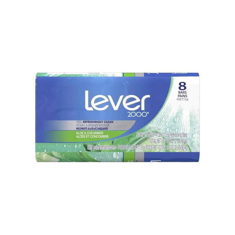 Lever 레버 2000 바디 레시 박테리아를 클렌저 비누 알로에 &