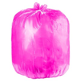 Ultrasac Heavy Duty 55 Gallon Pink Trash Bags - (Value 200 Pack) - 1.5 MIL equivalent Industrial Strength Plastic 37" x 54" for 50-55 Gal Cans -Fits Toter, Rubbermaid Brute, Carlislie Bronco etc.