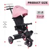 Toddler Tricycle with Push Handle for 7 Months-5 Years, Baby