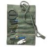 Angus Stoke Leather Roll Bag for Pens, Brushes and Accessories