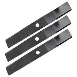 Keycci M136195 Mower Blade Replacement Compatible with John Dee re 54" Cutting Deck Z920 Z925 657 Z915, Replaces TCU30317 TCU30316 M135334 M164016 M144652, 3 Set