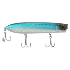 Berkley Cane Walker Topwater Fishing Lure, Blue Bullet, 5/7 oz, 4.3in | 11 cm, Heavy Tail Weight for Long-Distance Casting, Equipped with Fusion19 Hook
