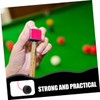 WHAMVOX 2pcs Robust Billiard Chalk Holder Slip Rubber Sleeve Fit
