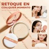 Abcify Base De Maquillaje Polvo Compacto Fijador Matte 24h