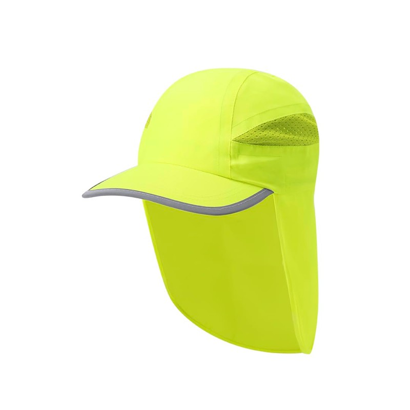 MIBANDERA Hat with Neck Protection, Trekking, Mountaineering, Hiking, Adjustable Closure,