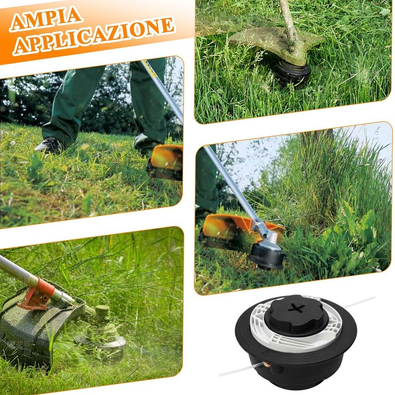 Double thread head for brush cutter, mowing head Autocut C6-2