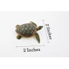 Unbranded Turtle, Hawksbill SeaTurtle, Realistic Toy, Hand Painted 2 1/2"