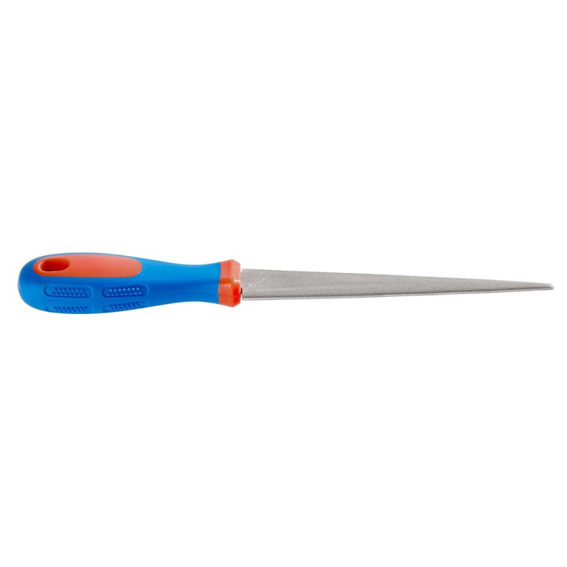 10 Inch Diamond File Professionals Garden Tool Sharpener 2-Sided Flat