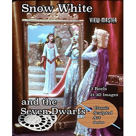 Snow White - Classic Viewmaster Clay Figure Art - 3 Reels 21 3D Images