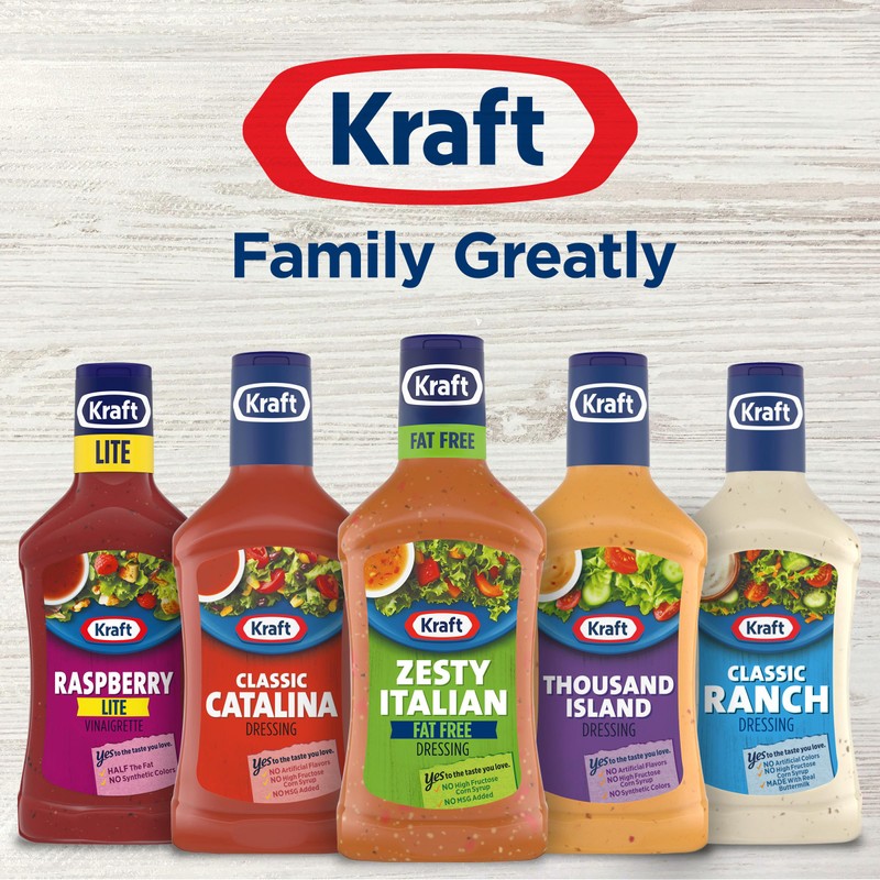Kraft Zesty Italian Fat Free Salad Dressing (16 fl oz