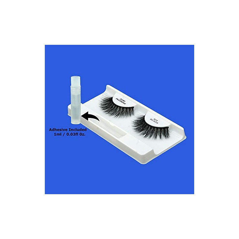 ZURI Fauxmink False Eyelashes | XD/8D X-Dimensional Natural False Lashes