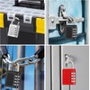 Combination Lock 4 Digit Padlock with ShortShackle for School Gym