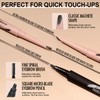 Microblading Eyebrow Pencils for Women, Angled Square Tip Liquid Eyebrow
