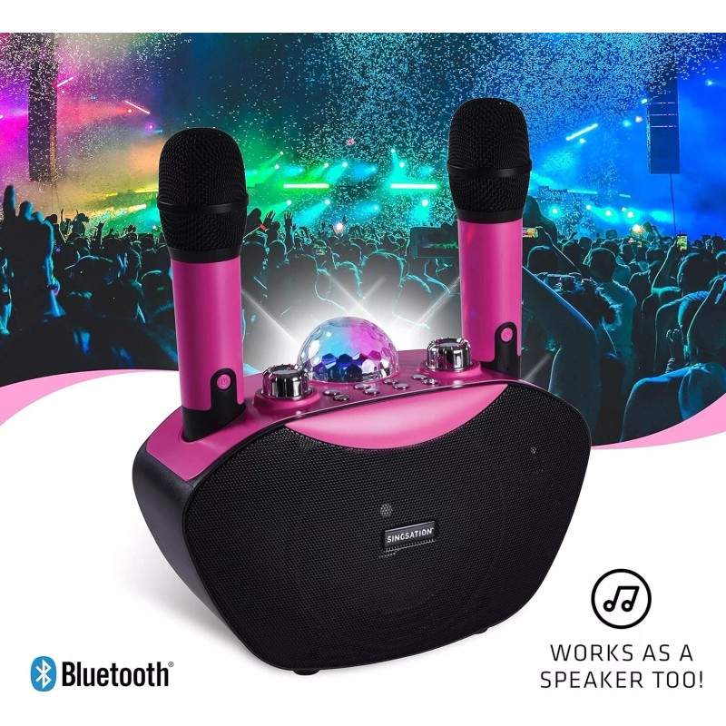Singstation Bluetooth Karaoke Music Machine 5.0 Singstation Singing Disco Kids