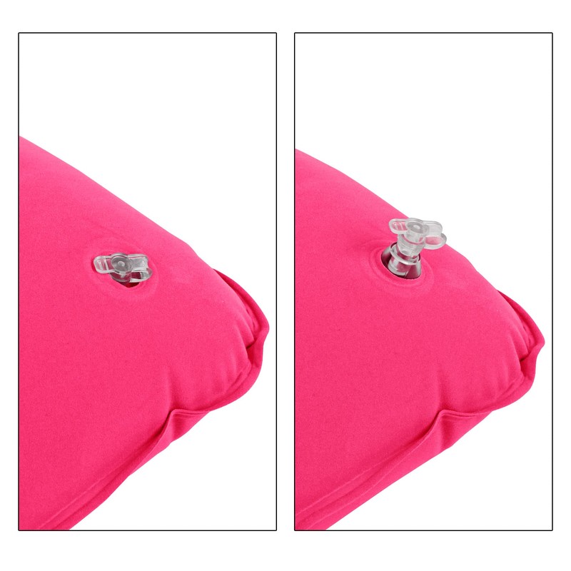 Lillyvale2 Inflatable Travel Neck Pillow - Soft Flight Rest/Support Cushion