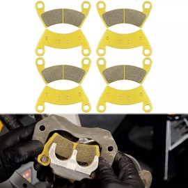 Unbranded Front & Rear Ceramic Disc Brake Pads For 2017-2021 Polaris Ranger Crew XP 1000