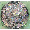 Heart Glitter Confetti 2mm Heart-Shaped Confetti Laser Sequins for Party
