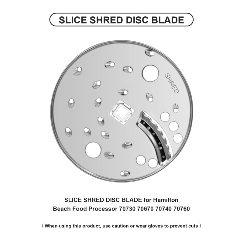 SLICE SHRED DISC BLADE for Hamilton Beach Food Processor 70730