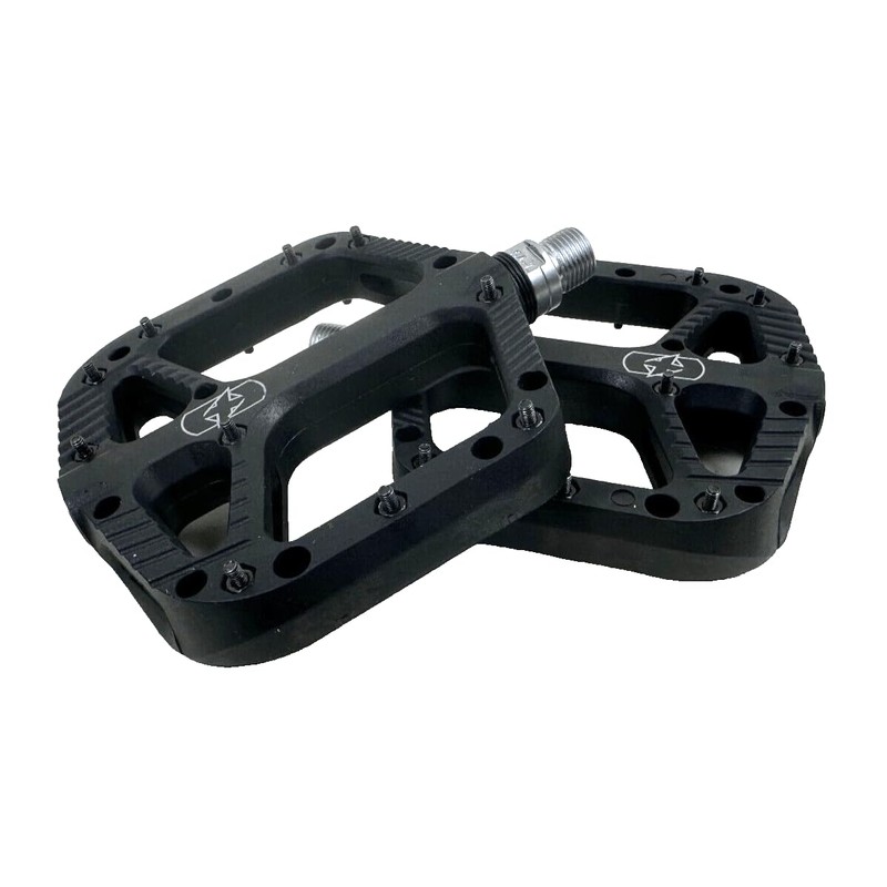 Oxford Products Mountain Bike Pedals Loam 20 Nylon Flat Pedals.