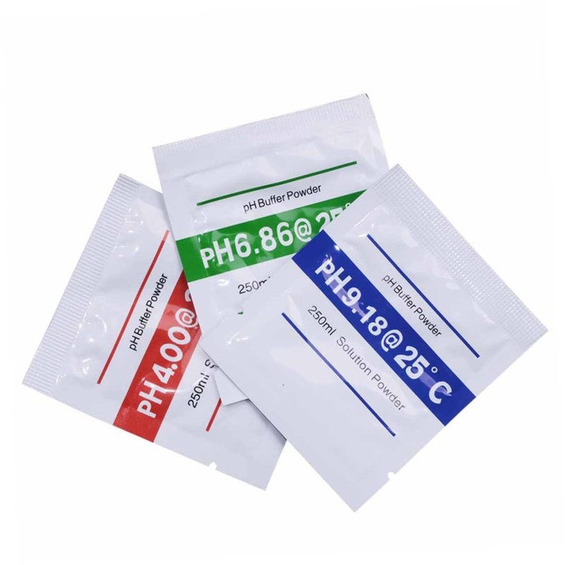 TEHAUX 2sets Ph Meter Buffer Powder Ph Calibration Ph Buffer