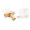 BIUDECO Nylon Hair Brush Wooden Handle Hair Cleaning Brush for