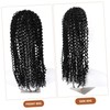 Healvian 2pcs Twisted Crochet Braiding Hair Wig Curly Braid Extensions