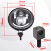 UTVIUNCT Lengthened Bolt 5.75 Inch Headlight Housing Universal Motorcycle 5