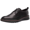 ECCO Men's ST.1 Hybrid Plain Toe Derbys, Black Smooth, 13-13.5