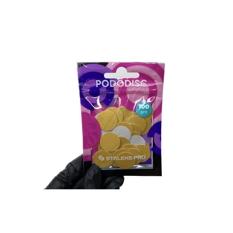 STALEKS White refill pads for pedicure disc PODODISC STALEKS PRO