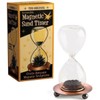 Tradeopia Original Reversible Magnetic Sandtimer, Modern Home, Kitchen, and Office