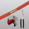 250pcs Wire Terminal connectors 7Size Electrical Butt Connector Copper Tube