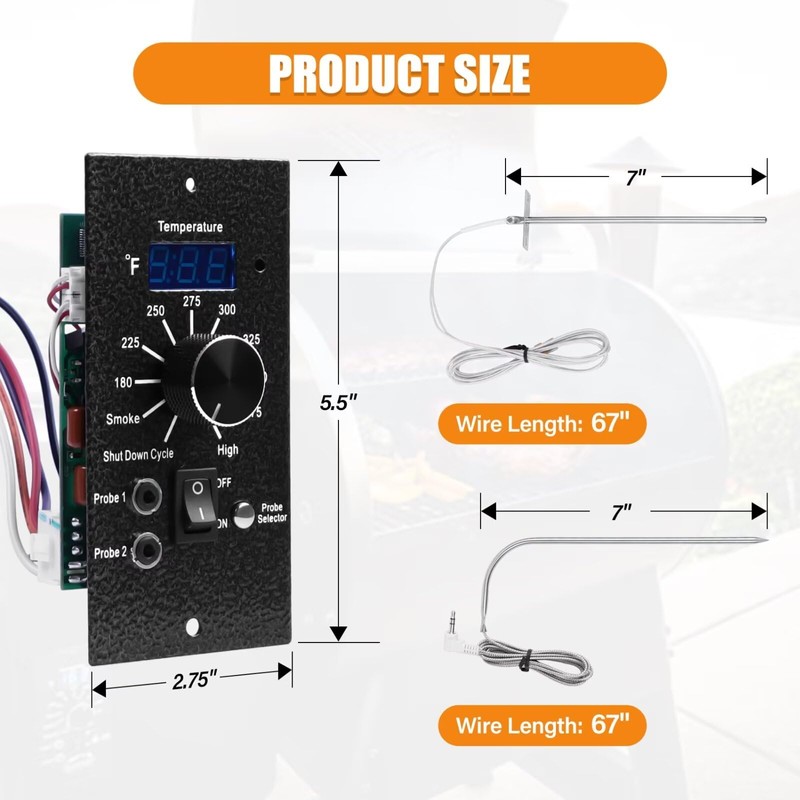 Digital Pro Controller for Traeger Wood Pellet Grills, Replacement Parts