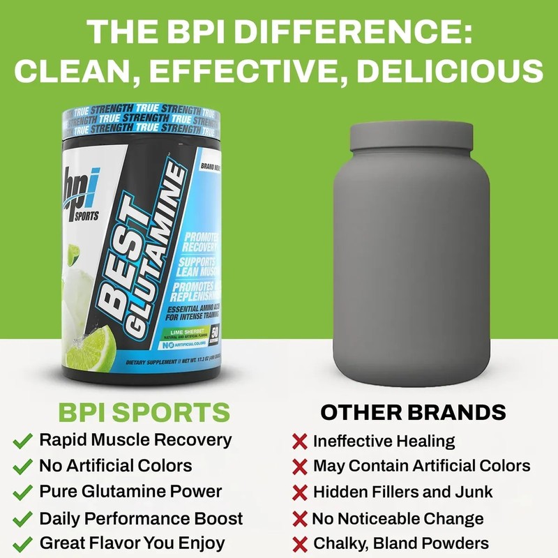 Bpi Sports Glutamina En Polvo 6 Formas Vitamina C