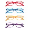Reading Glasses for Women Blue Light Blocking Oval Computer Readers