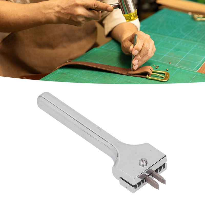 Fork Puncher Prong Electroplating Process Abrasion Performance High Hardness Leather