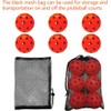 24 Pack Pickleball Balls, 40 Holes Outdoor Pickleballs, High Elasticity