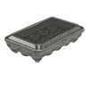 24 Grids Transparent Drawer Space Quality Eggs Storage Box Rolls