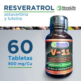 VeraLife | Suplemento Alimenticio con Vitamina E, Vitamina C y Zinc – 60 Tabletas | Suplemento Nutricional | Multivitaminico para Hombres, Multivitaminico para Mujer