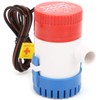 12V Blige Water Pump 3/4in Hose Outlet 500GPH Electric SemiOpen