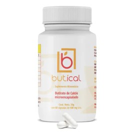 Butical Butirato De Calcio 60caps 500mg Prebiotico Posbiotic Sabor Sin Sabor
