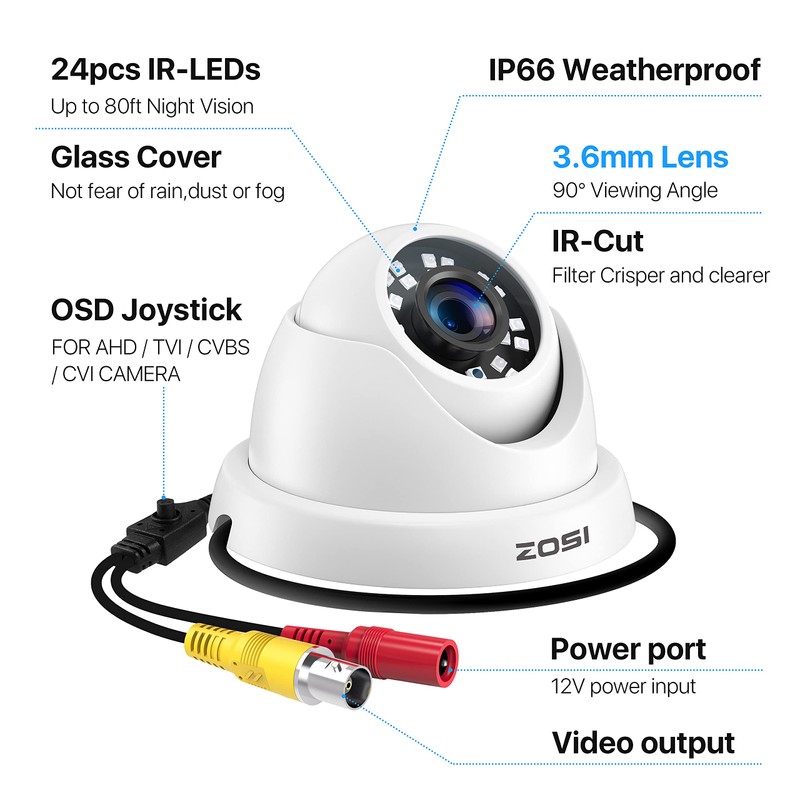 Zosi Dome Camera Set