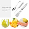 Klyuqoz Grapefruit Knife Curved Serrated, Grapefruit Knife Pack of 2,