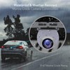 Pyle Car Rearview Backup Camera - Compact, Night Vision Illumination,