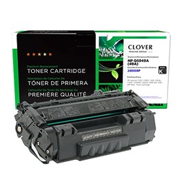 Clover Remanufactured Toner Cartridge Replacement for HP Q5949A (HP 49A) | Black