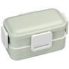 Skater PFLW4AG-A Antibacterial Fluffy Domed Lid 2-Tier Lunch Box, 20.3