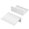 Peaha 10 Pack Cabinet Handles White 1.3 Inch Cabinet Pulls