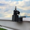 Holicfun Universal Solar Panel Gutter Mount for Ring, Arlo, Eufy,