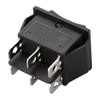 Baomain Momentary 6 Pin DPDT Button Rocker Switch (ON)/Off/(ON) AC