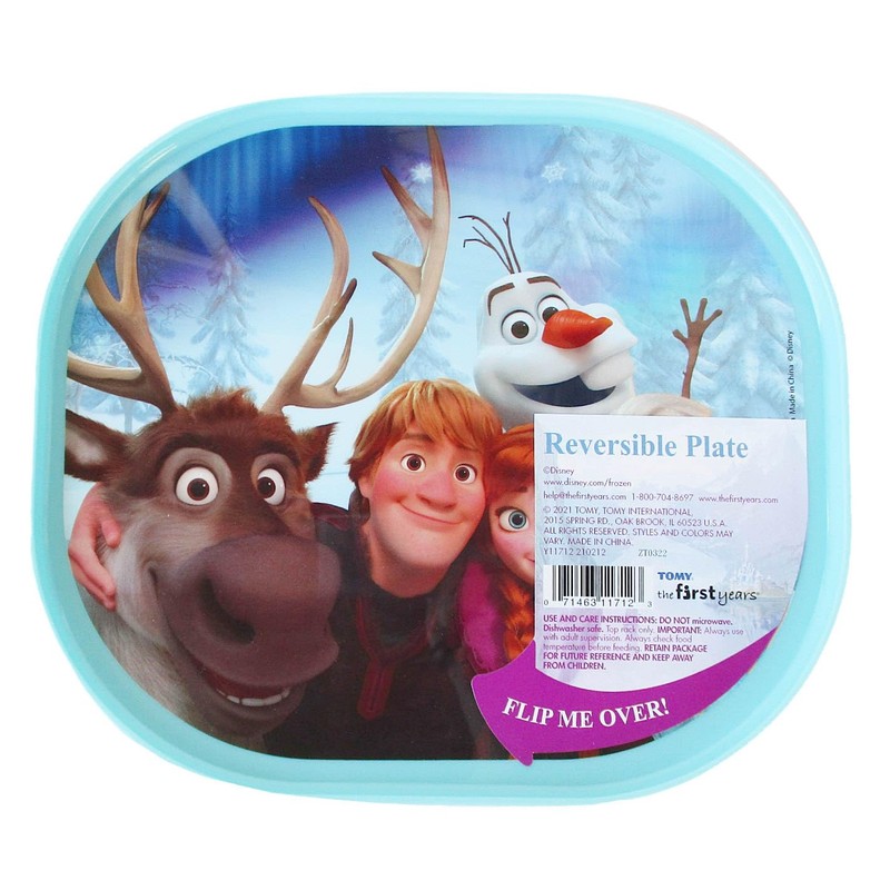 Show-Offs Reversible Character BPA Free Plate - 8 x 7